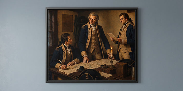 The Enduring Partnership of Baron von Steuben, Benjamin Walker, and William North