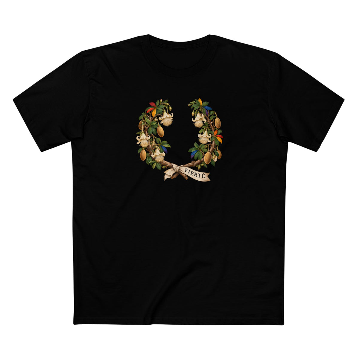Malian Baobab Fierté Pride Laurel Wreath T-Shirt — Memory & Continuity