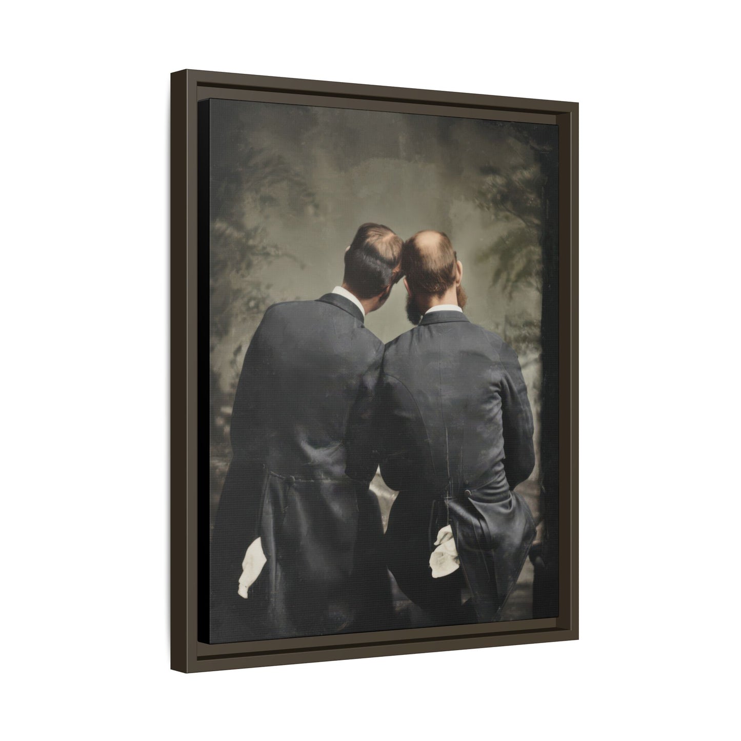 paire 115 | Framed Vintage Photo - Matte Canvas