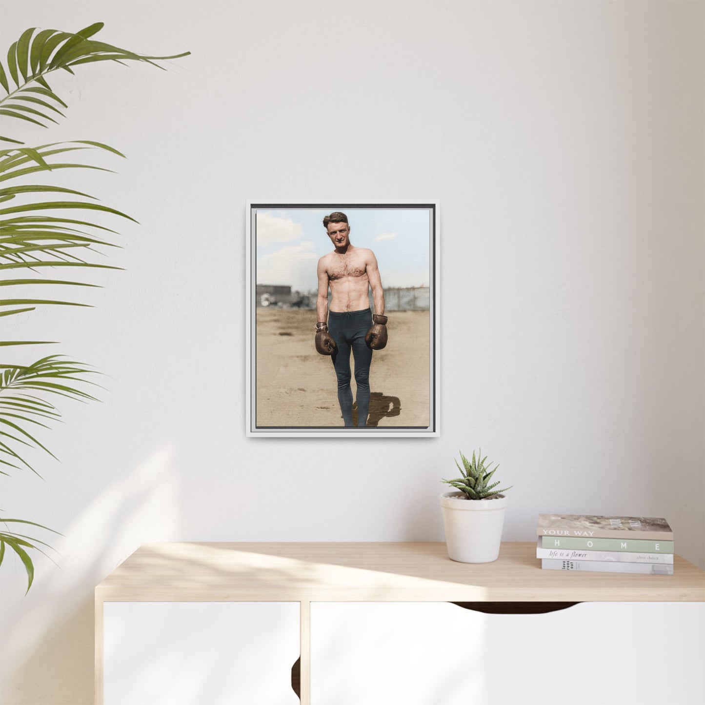 Copy of athlétisme 039 | Framed Vintage Photo - Matte Canvas