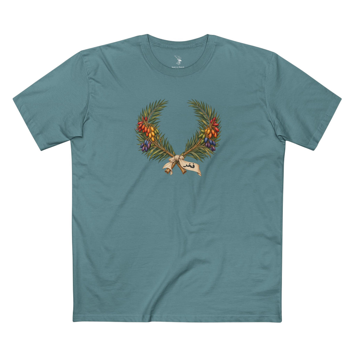Iraqi Date Palm Fakhr Pride  Laurel Wreath T-Shirt — Continuity