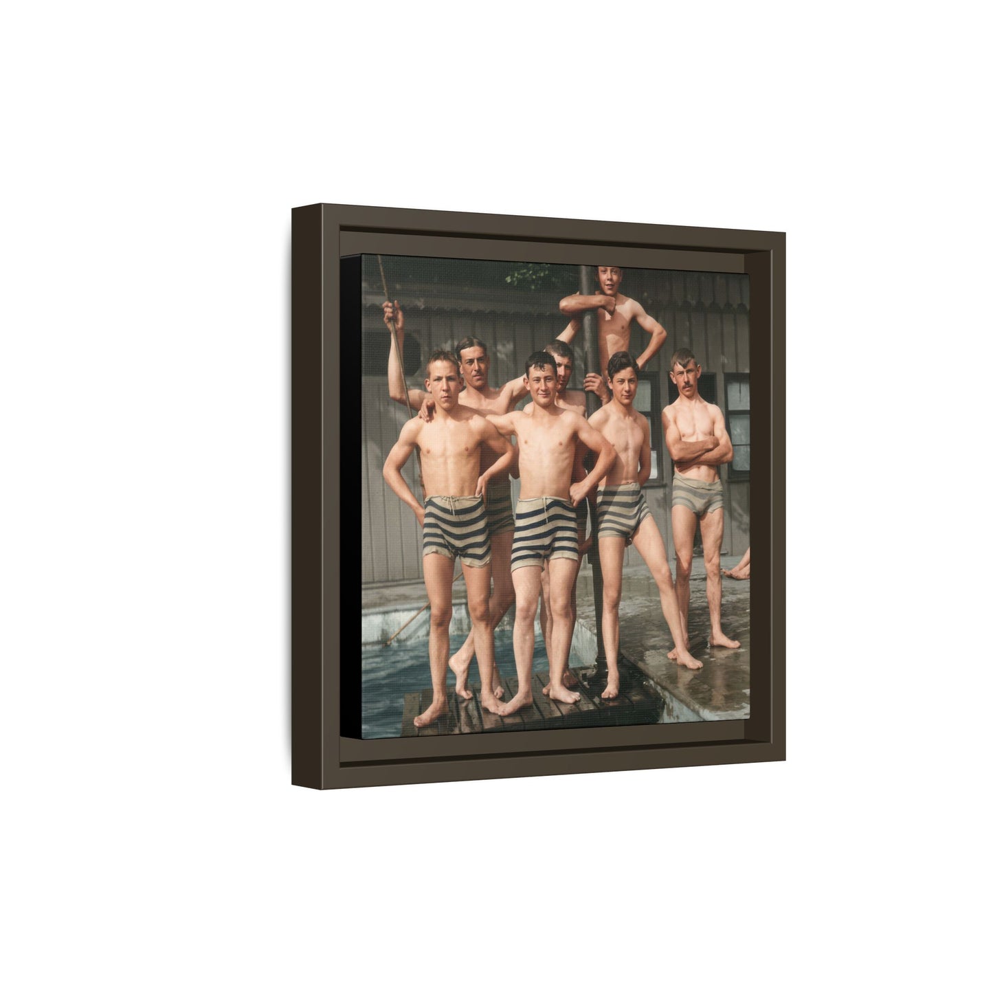 nager 010 | Framed Vintage Photo - Matte Canvas