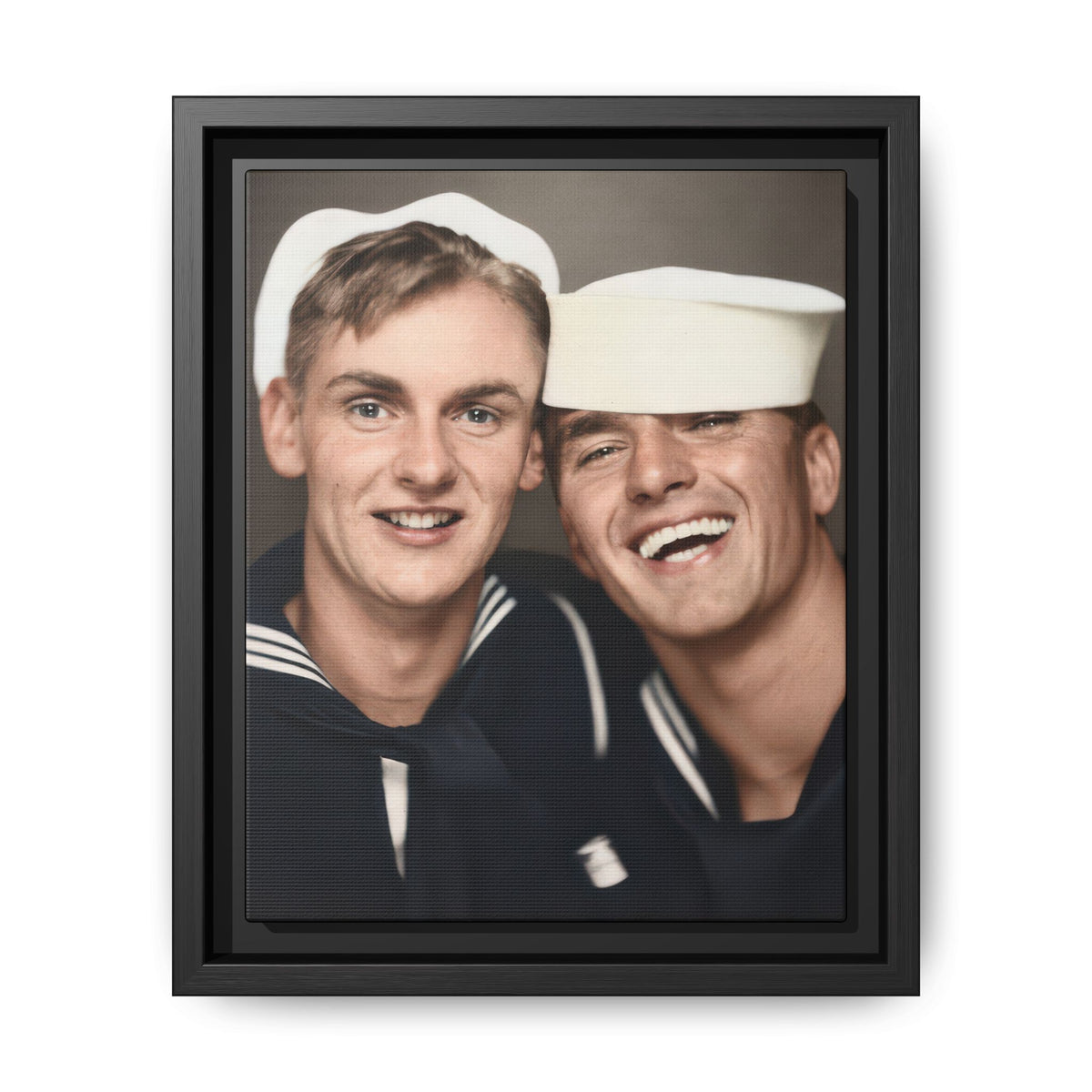 paire 154 | Framed Vintage Photo - Matte Canvas