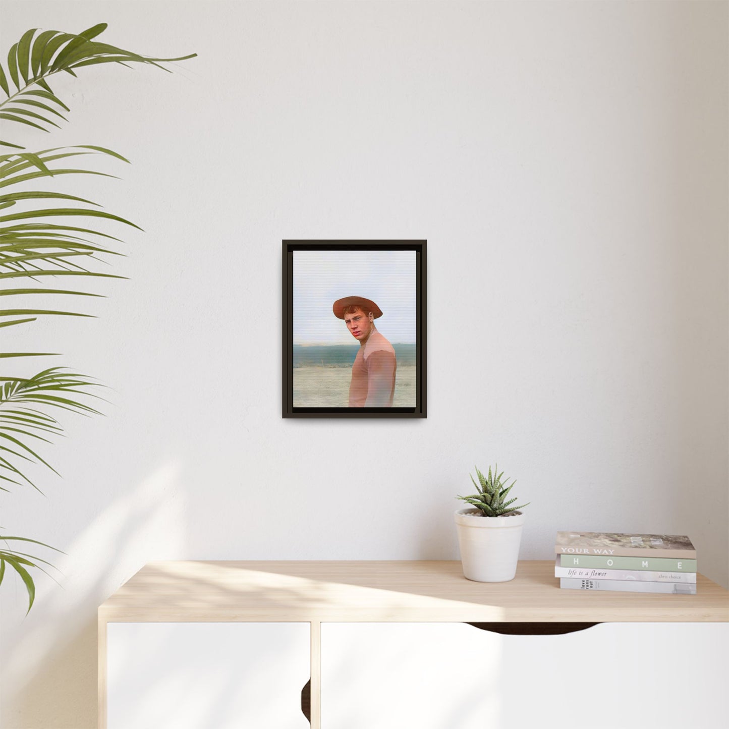 nager 022 | Framed Vintage Photo - Matte Canvas