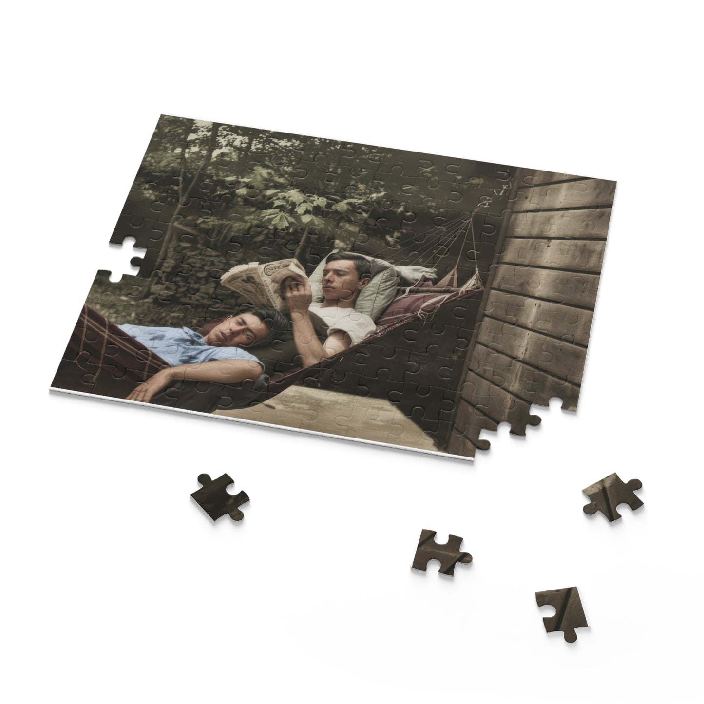 Vintage Beach Photo Puzzles | paire 094