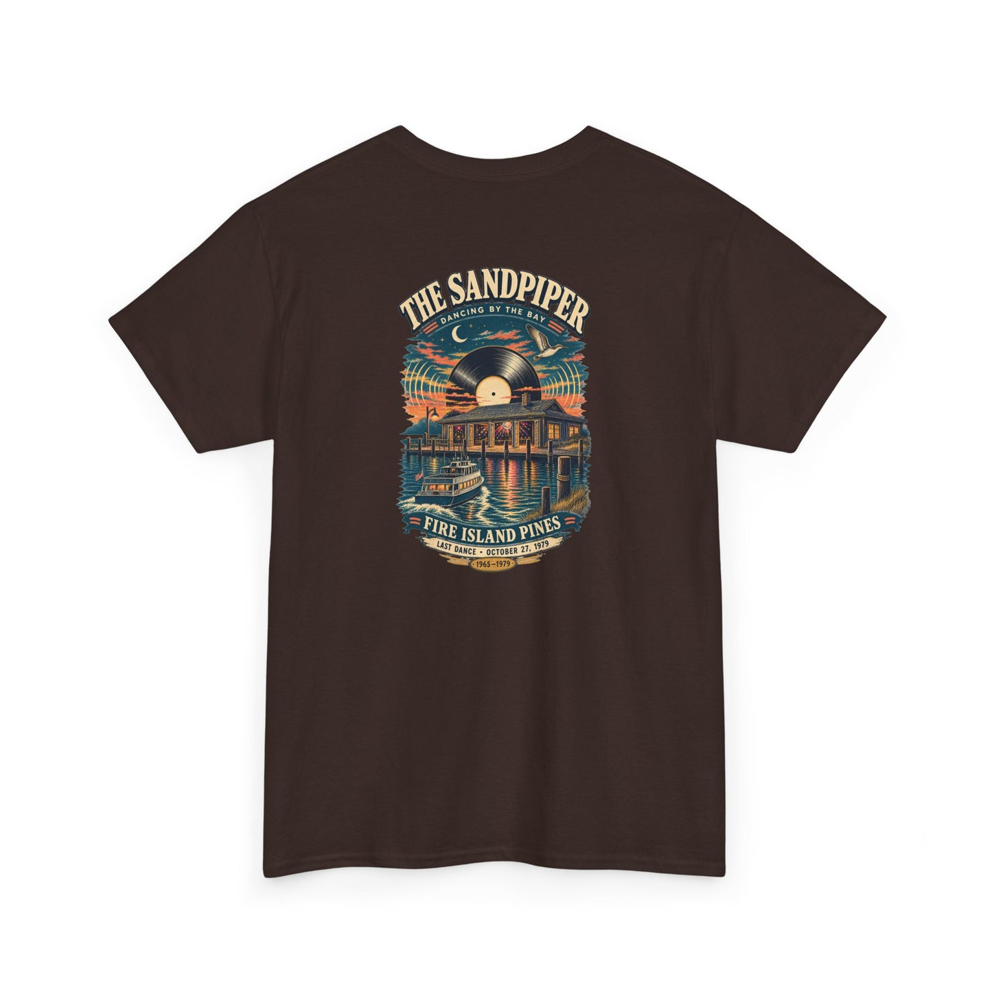 The Sandpiper Fire Island Pines T-Shirt | Vintage Gay Disco History Tee