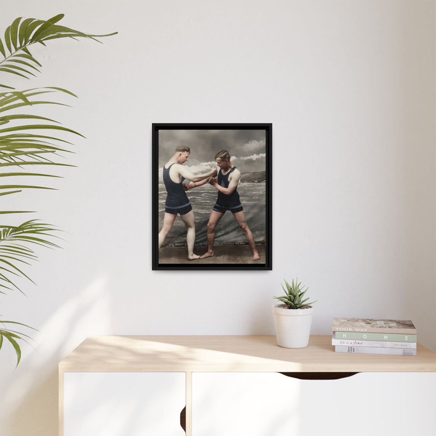 nager 048 | Framed Vintage Photo - Matte Canvas