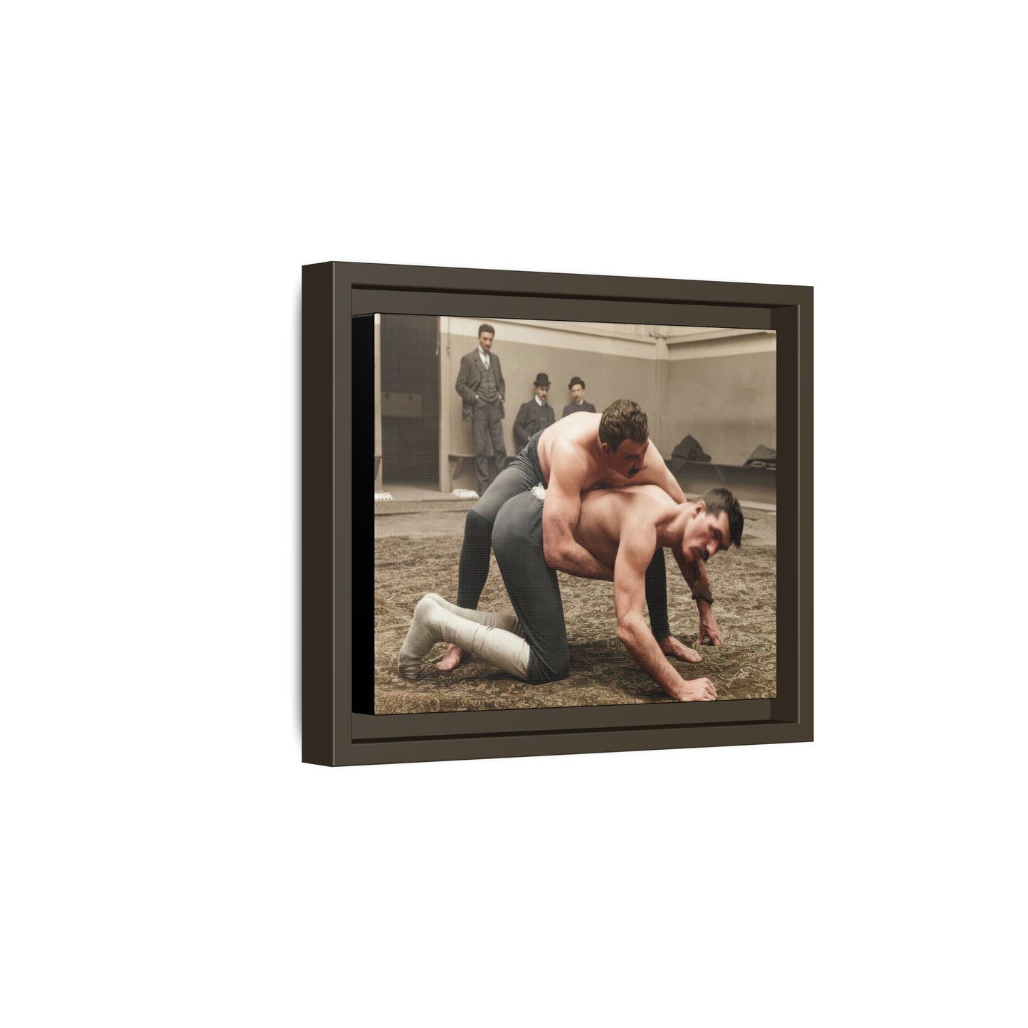 athlétisme 007 | Framed Vintage Photo - Matte Canvas