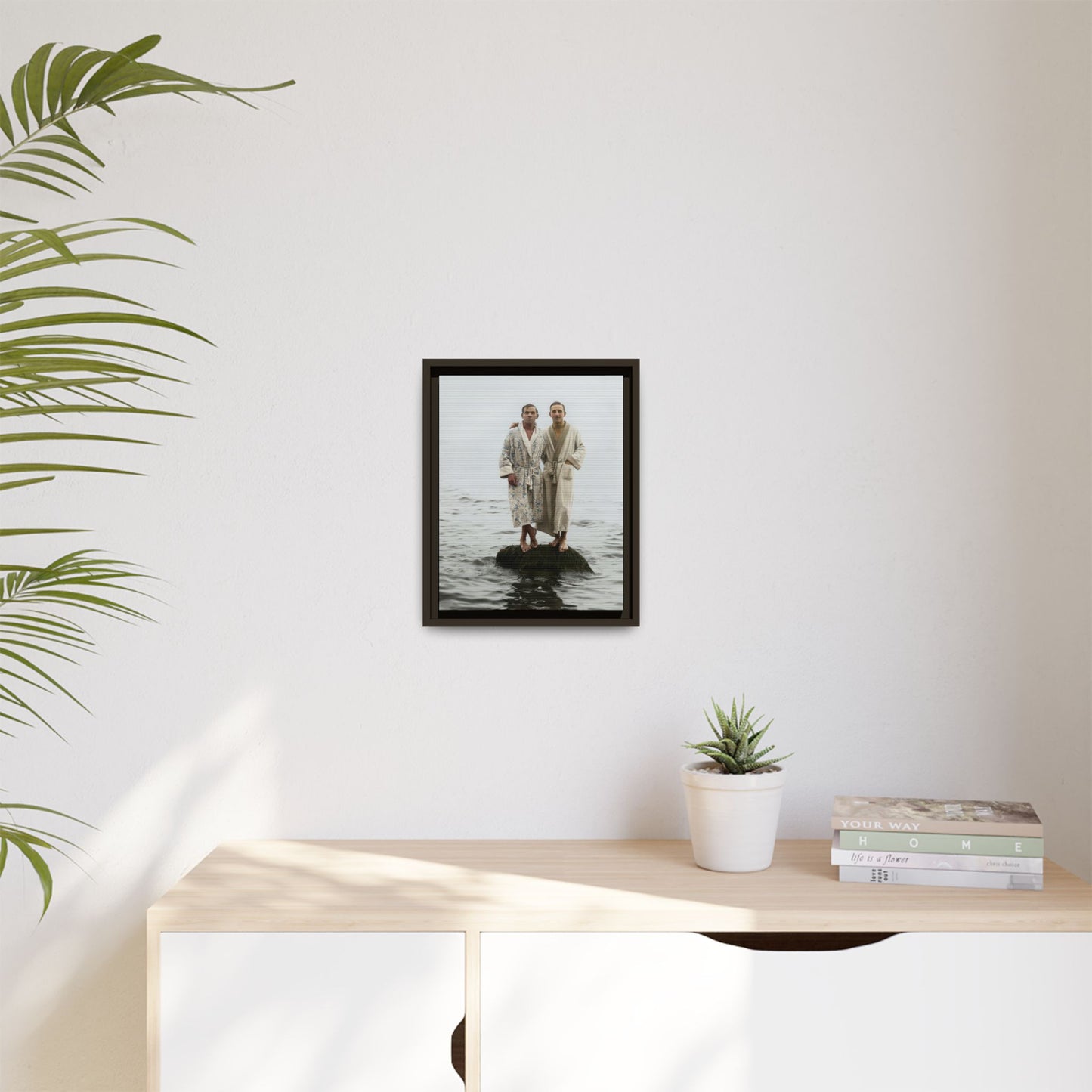 nager 049 | Framed Vintage Photo - Matte Canvas