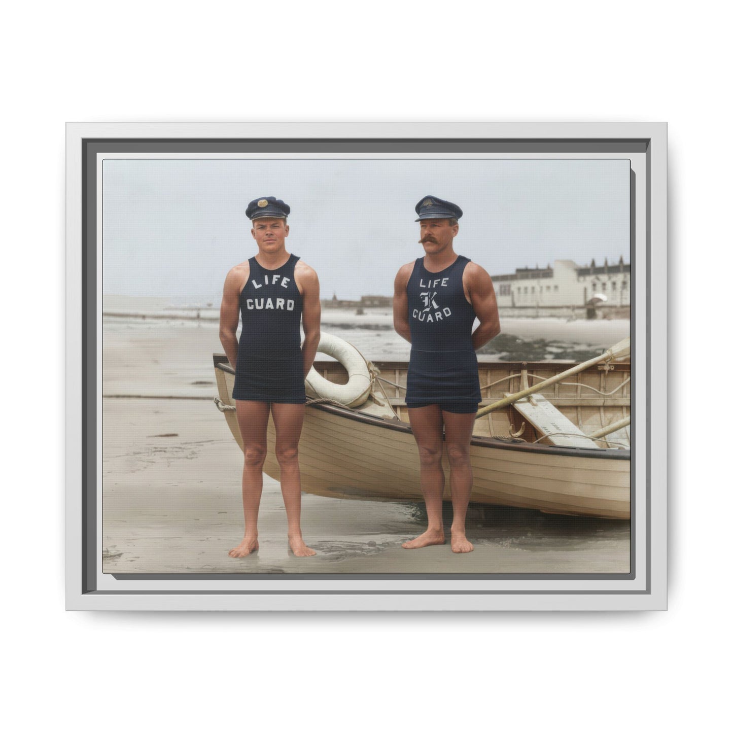 nager 016 | Framed Vintage Photo - Matte Canvas