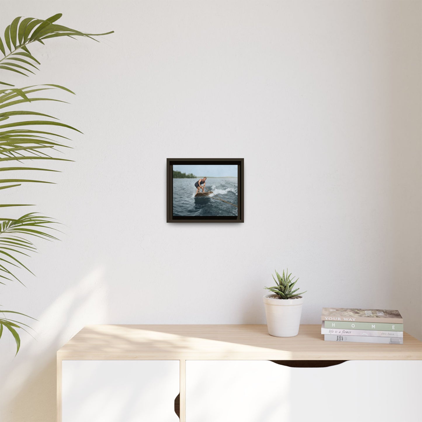 nager 015 | Framed Vintage Photo - Matte Canvas
