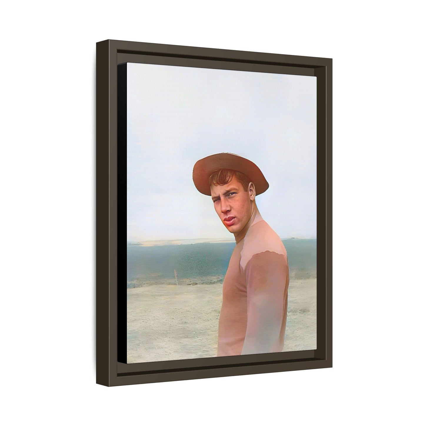 nager 022 | Framed Vintage Photo - Matte Canvas