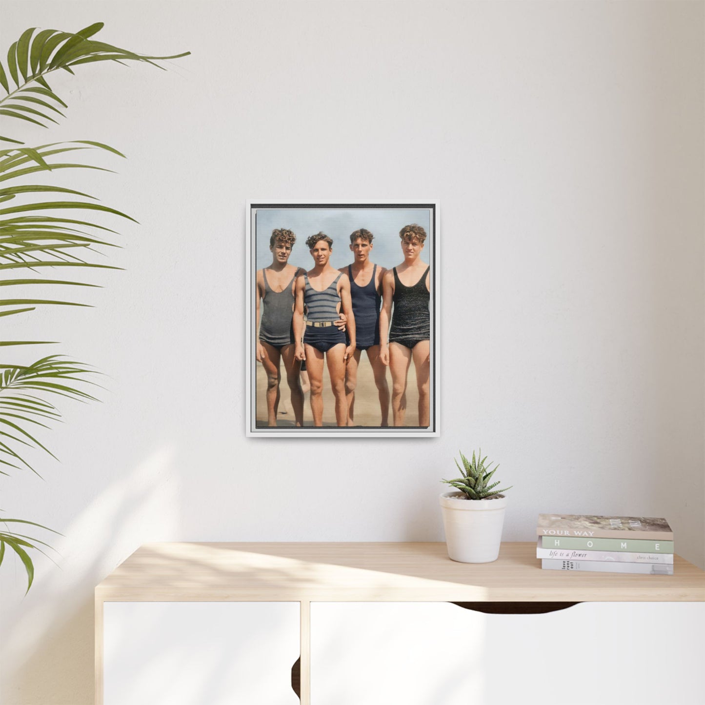 nager 018 | Framed Vintage Photo - Matte Canvas