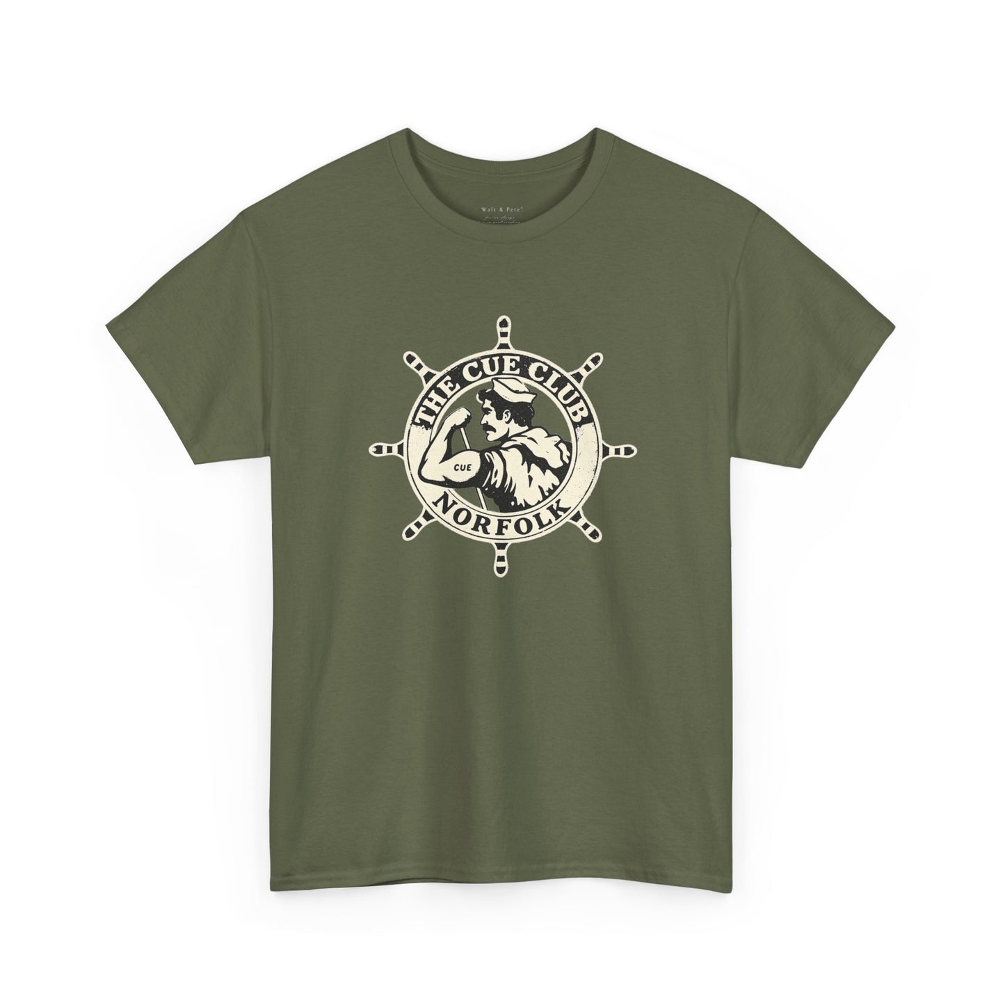 The College Cue Club Norfolk T-Shirt — Vintage 1988 Gay Bar & LGBTQ+ Nightlife History Tee