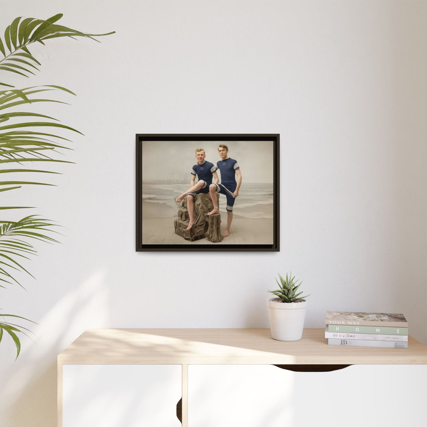 nager 036 | Framed Vintage Photo - Matte Canvas