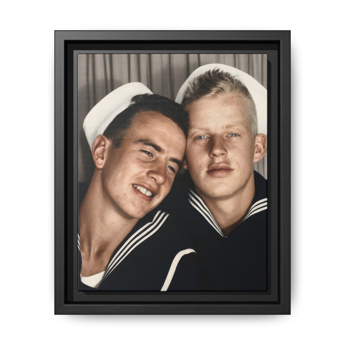 paire 158 | Framed Vintage Photo - Matte Canvas