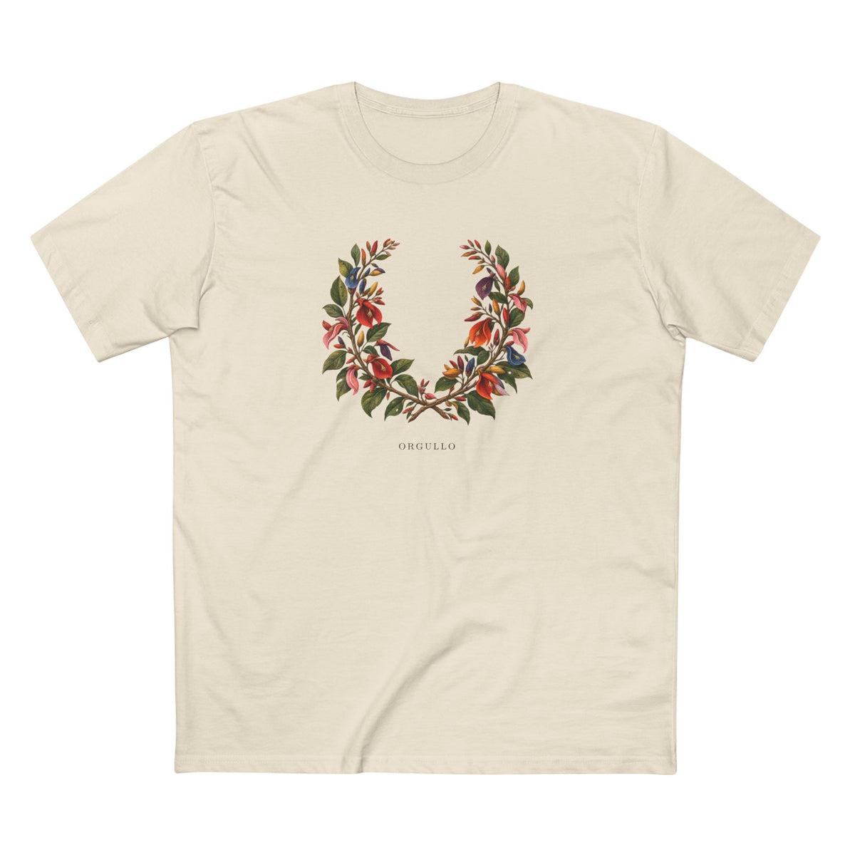 Orgullo Ceibo Pride T-Shirt | Argentine Botanical LGBTQ+ Tee