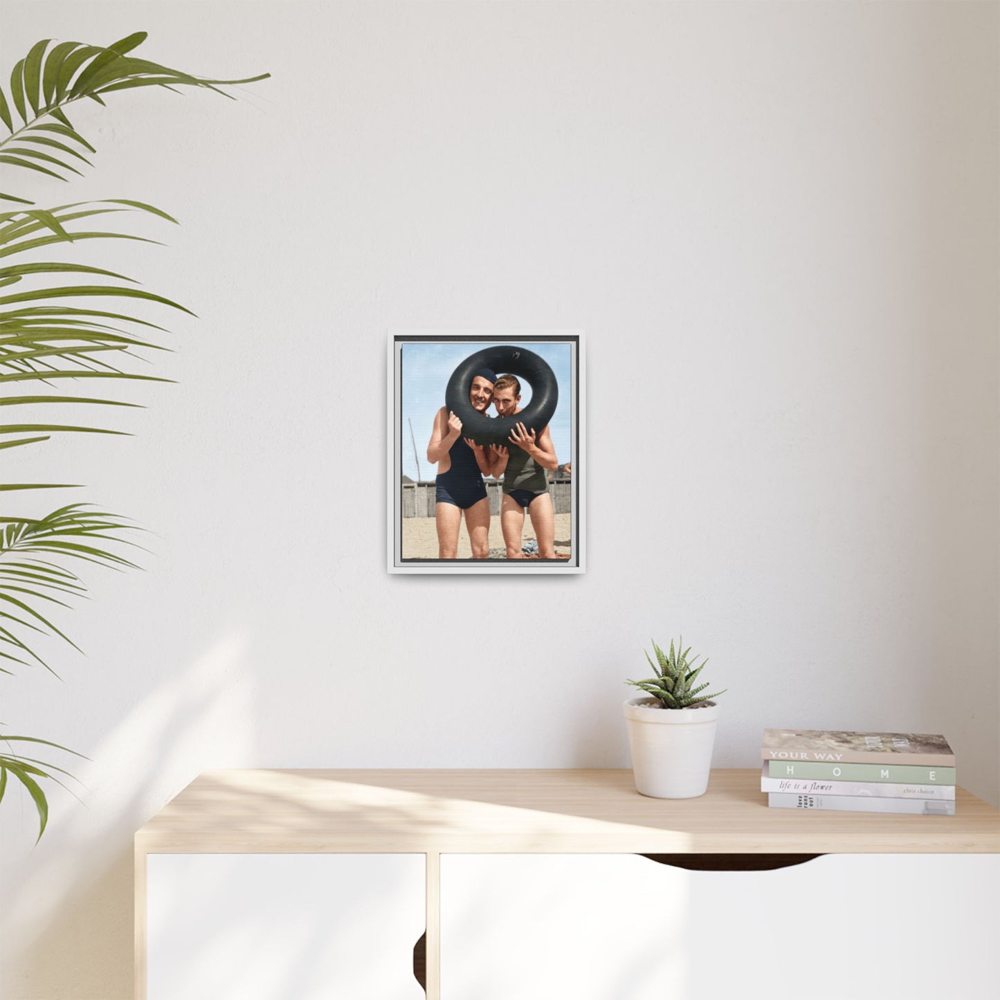 nager 006 | Framed Vintage Photo - Matte Canvas