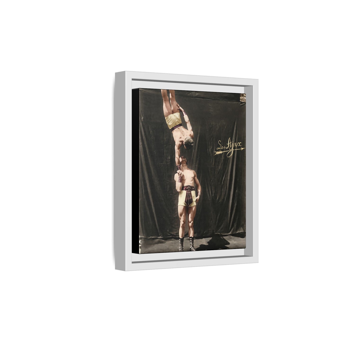athlétisme 016 | Framed Vintage Photo - Matte Canvas