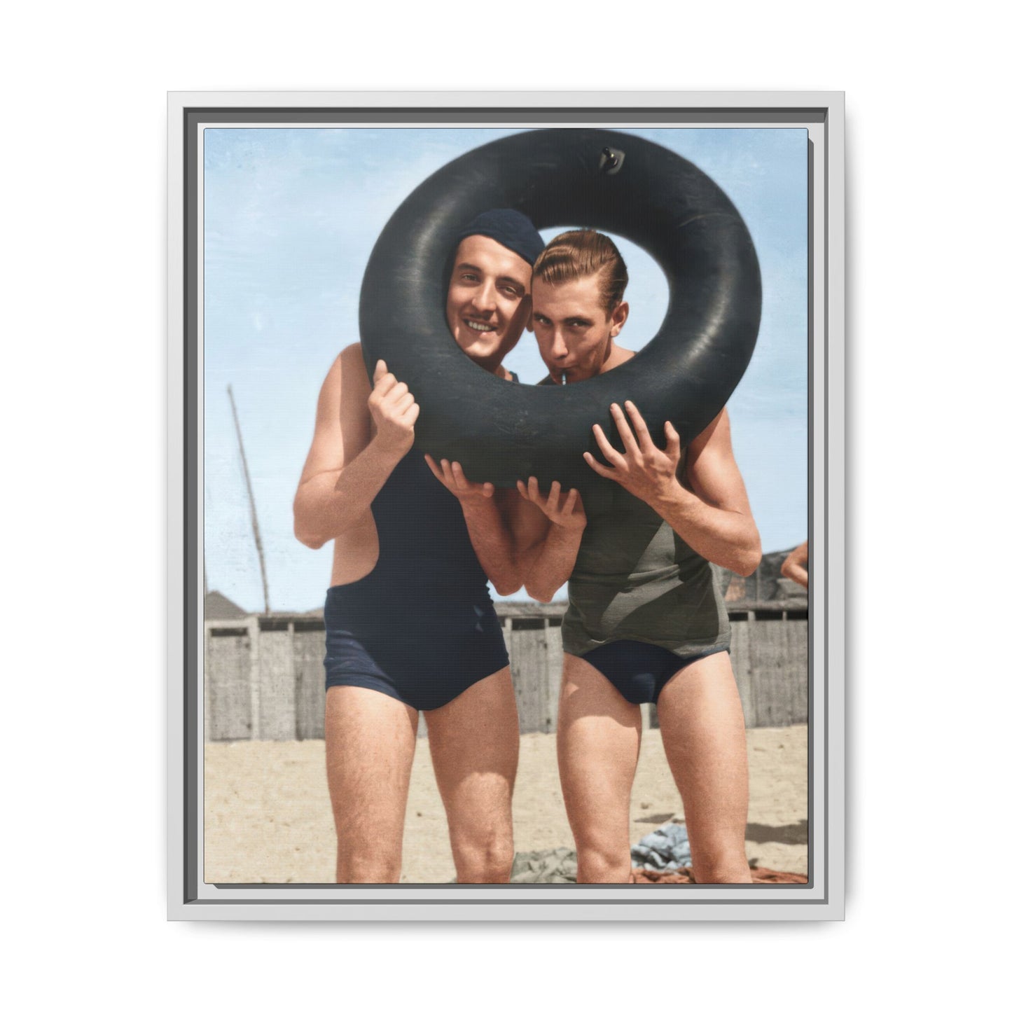 nager 006 | Framed Vintage Photo - Matte Canvas