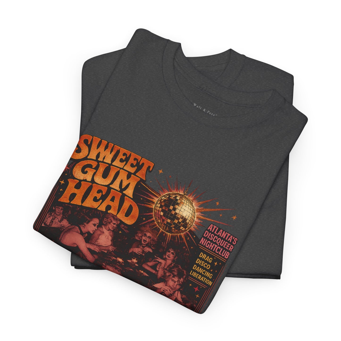 Sweet Gum Head | Atlanta LGBTQ History T-Shirt | Historic Disco & Drag Nightclub Tee | Cheshire Bridge Road Georgia