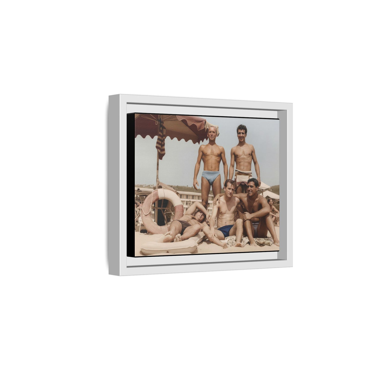 nager 033 | Framed Vintage Photo - Matte Canvas