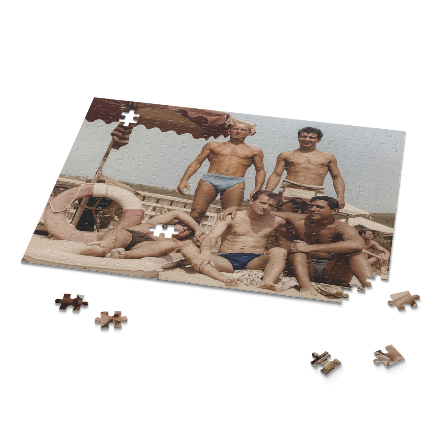 Vintage Beach Photo Puzzles | nager 033