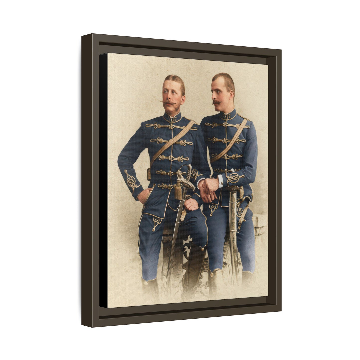 paire 139 | Framed Vintage Photo - Matte Canvas