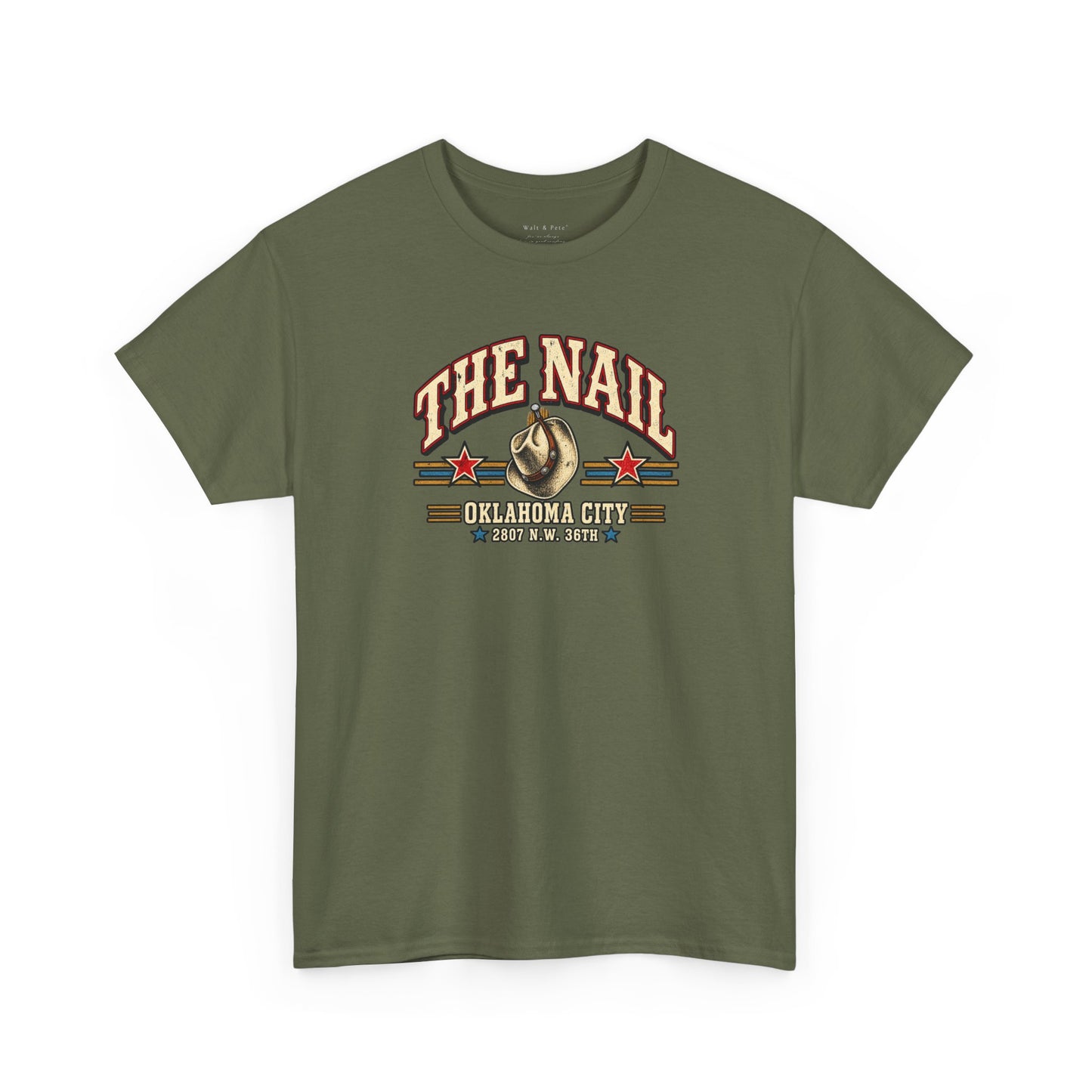 The Nail Oklahoma City Country & Western Gay Bar T-Shirt | LGBTQ+ Nightlife History Tee