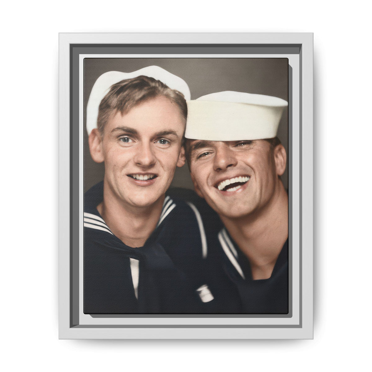 paire 154 | Framed Vintage Photo - Matte Canvas