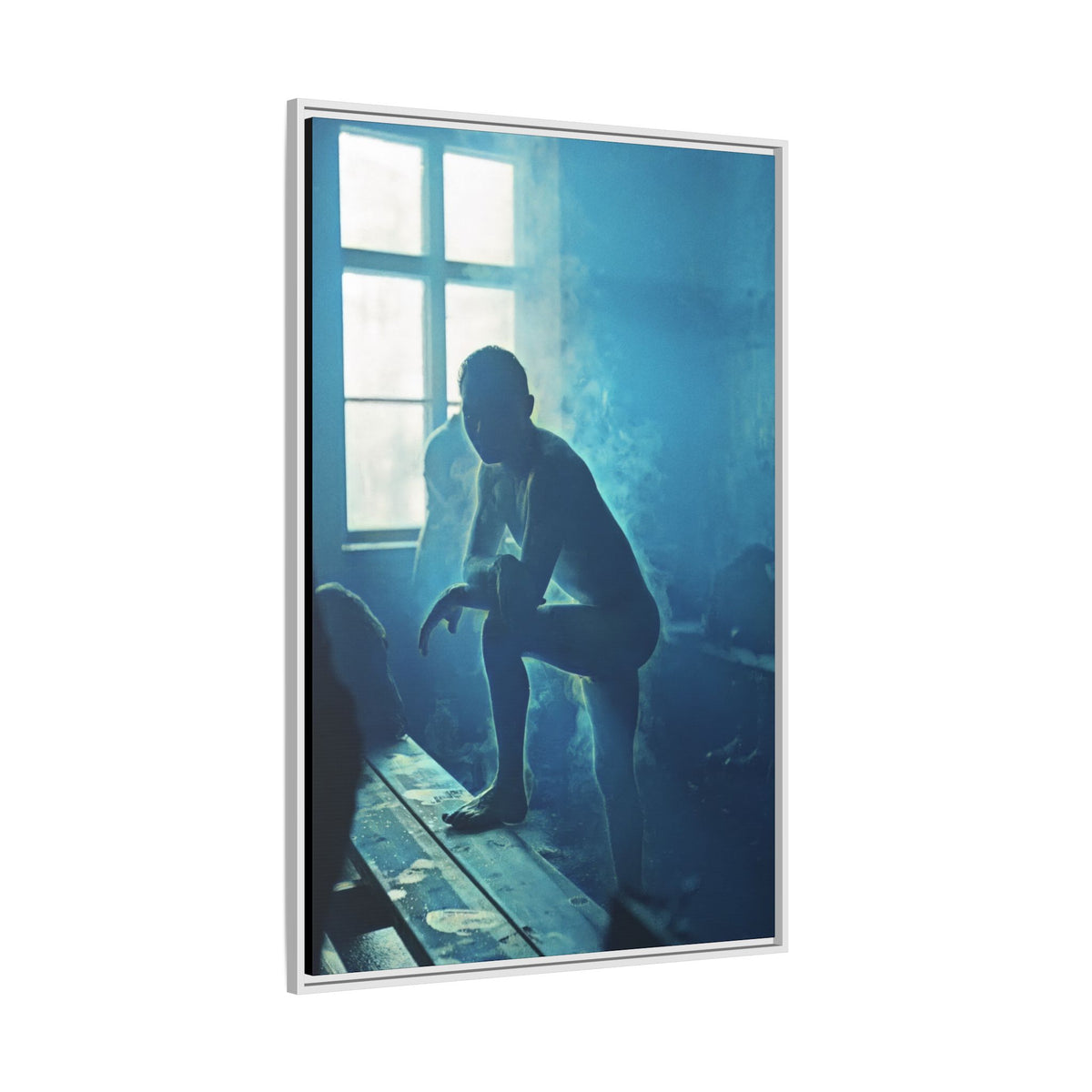 celibataire 044 | Framed Vintage Photo - Matte Canvas