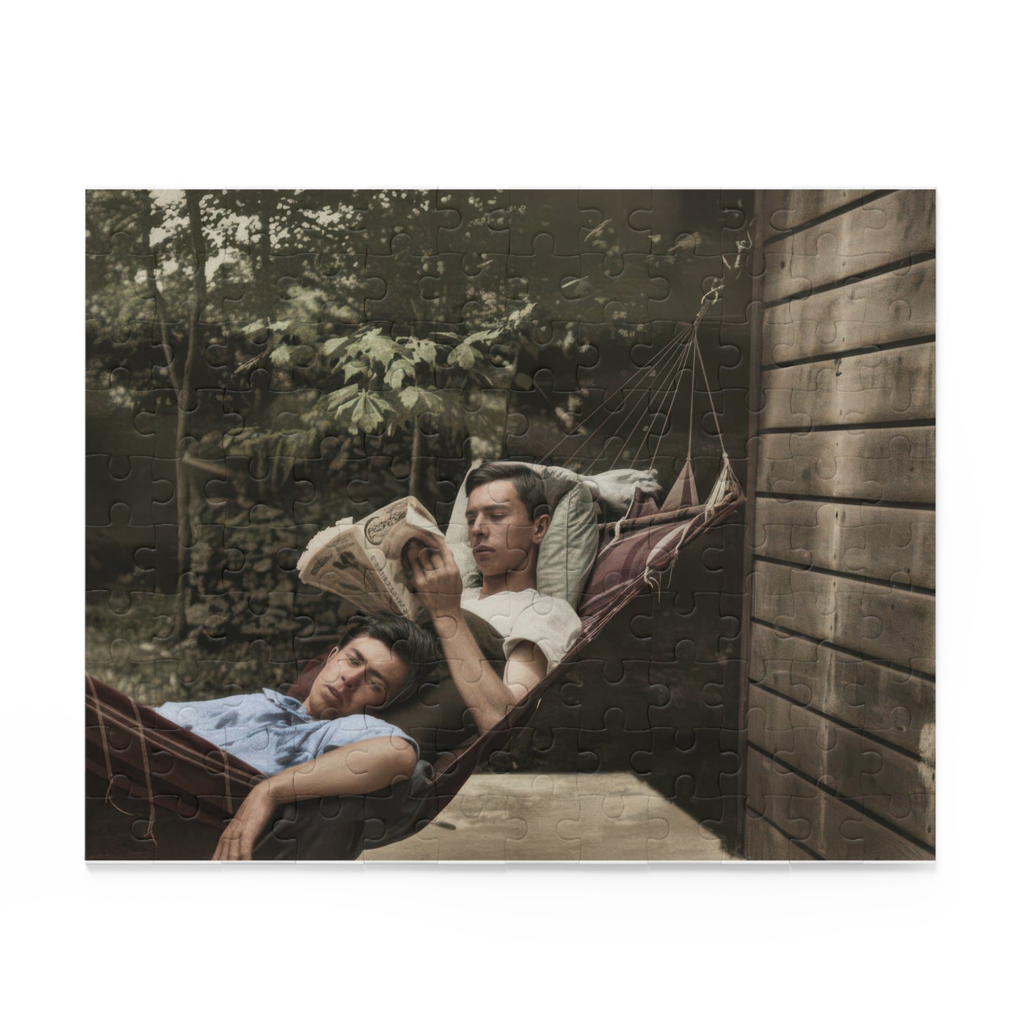 Vintage Beach Photo Puzzles | paire 094