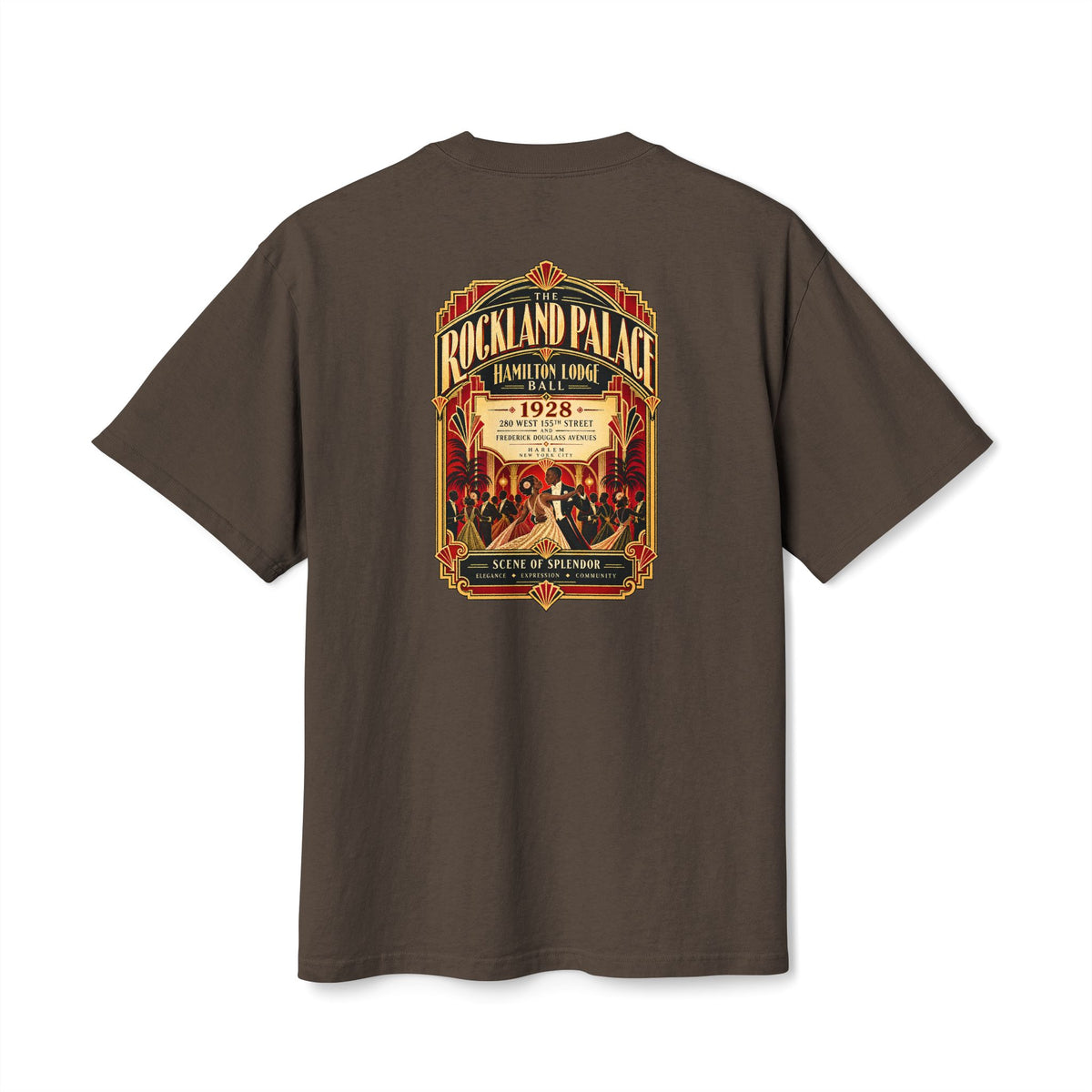Rockland Palace Hamilton Lodge Ball 1928 | Harlem LGBTQ History Heritage T-Shirt