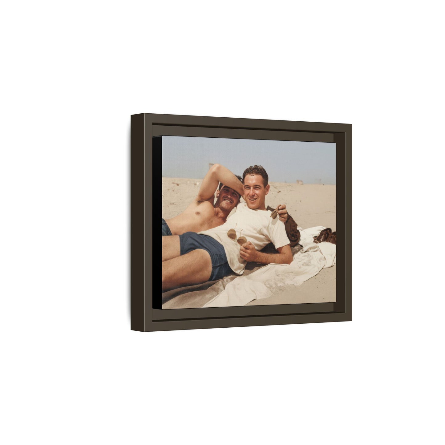 nager 020 | Framed Vintage Photo - Matte Canvas