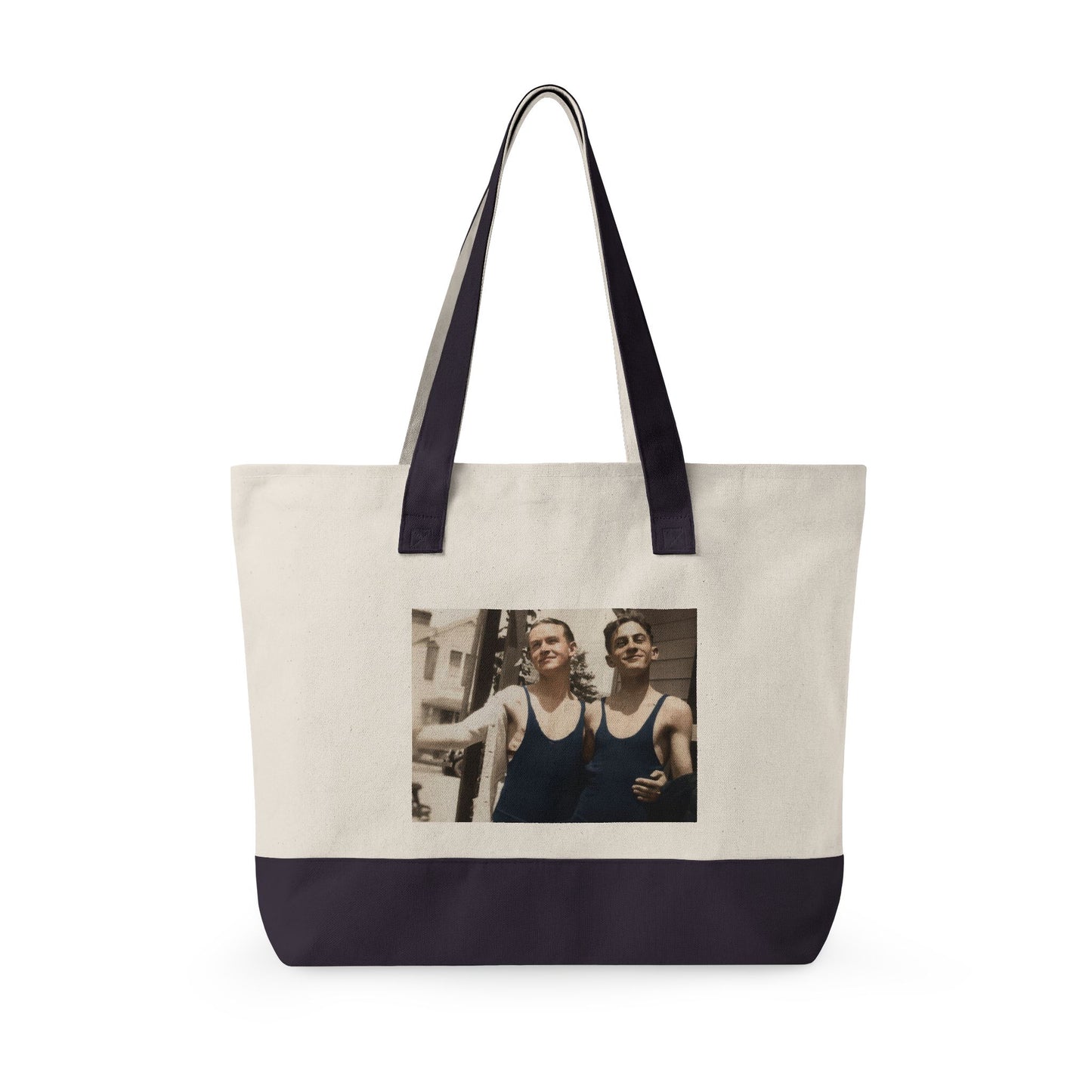 Beach Day Zippered Canvas Tote | nager 024