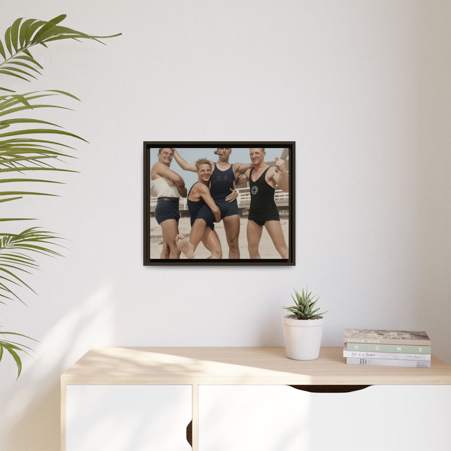 nager 028 | Framed Vintage Photo - Matte Canvas