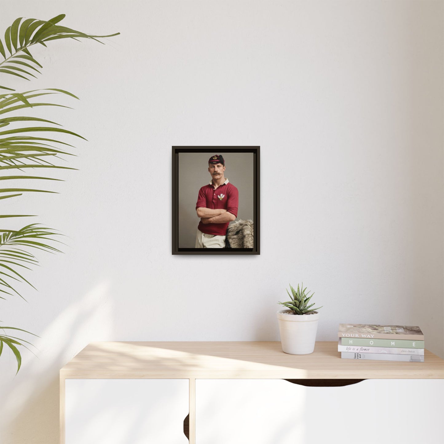 athlétisme 021 | Framed Vintage Photo - Matte Canvas