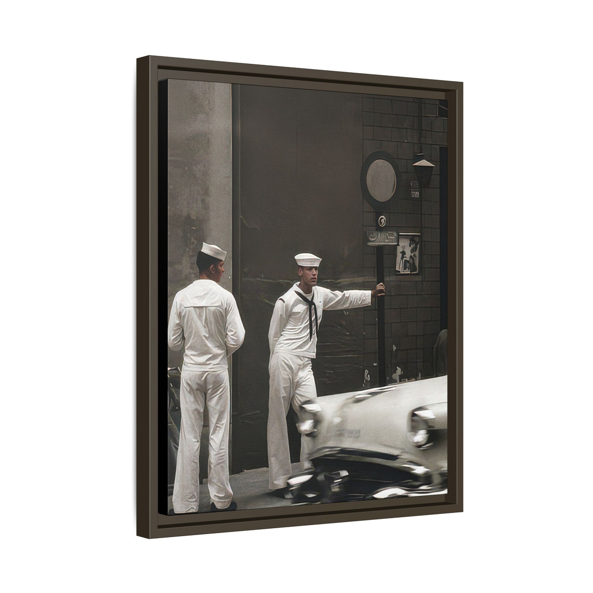 paire 151 | Framed Vintage Photo - Matte Canvas
