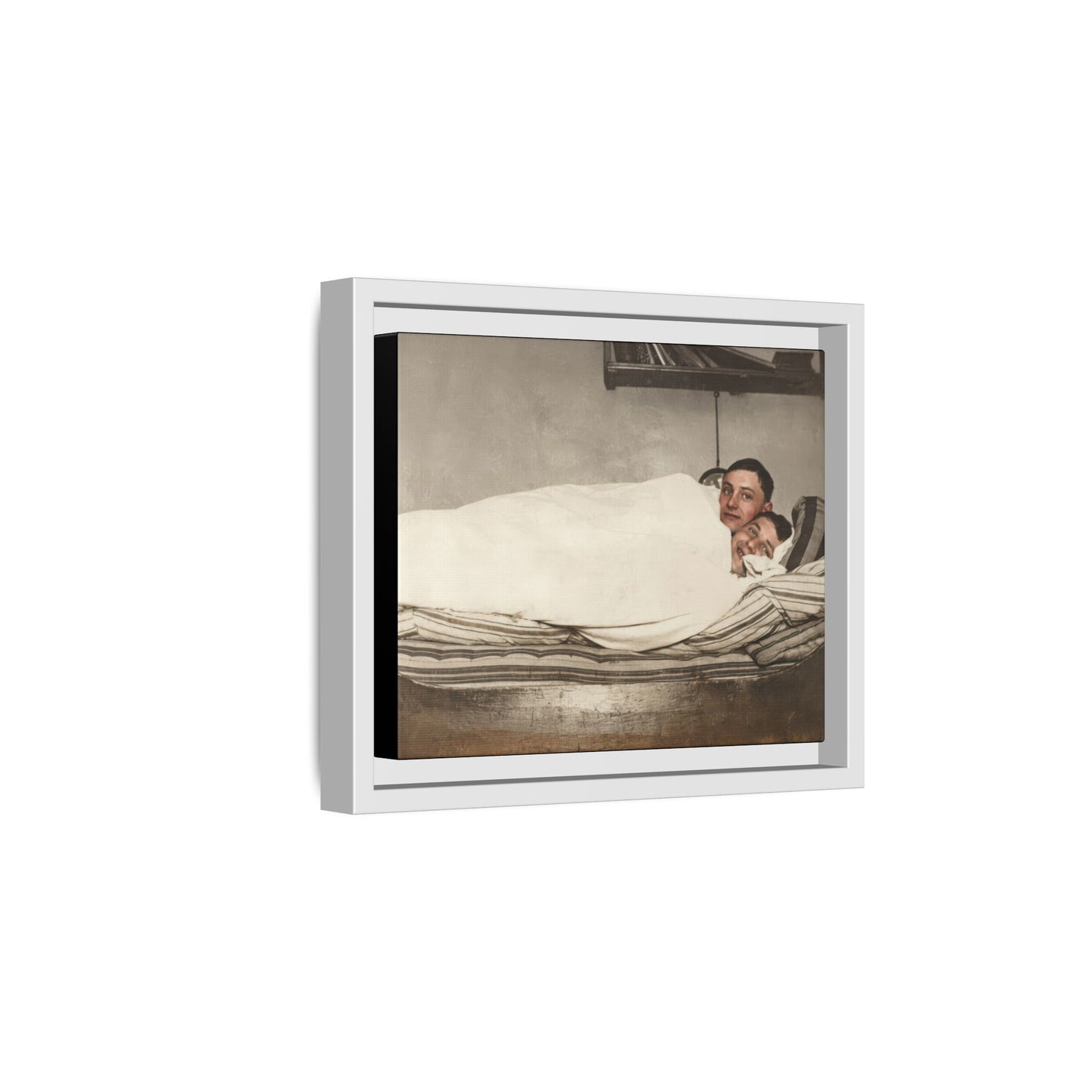 paire 117 | Framed Vintage Photo - Matte Canvas