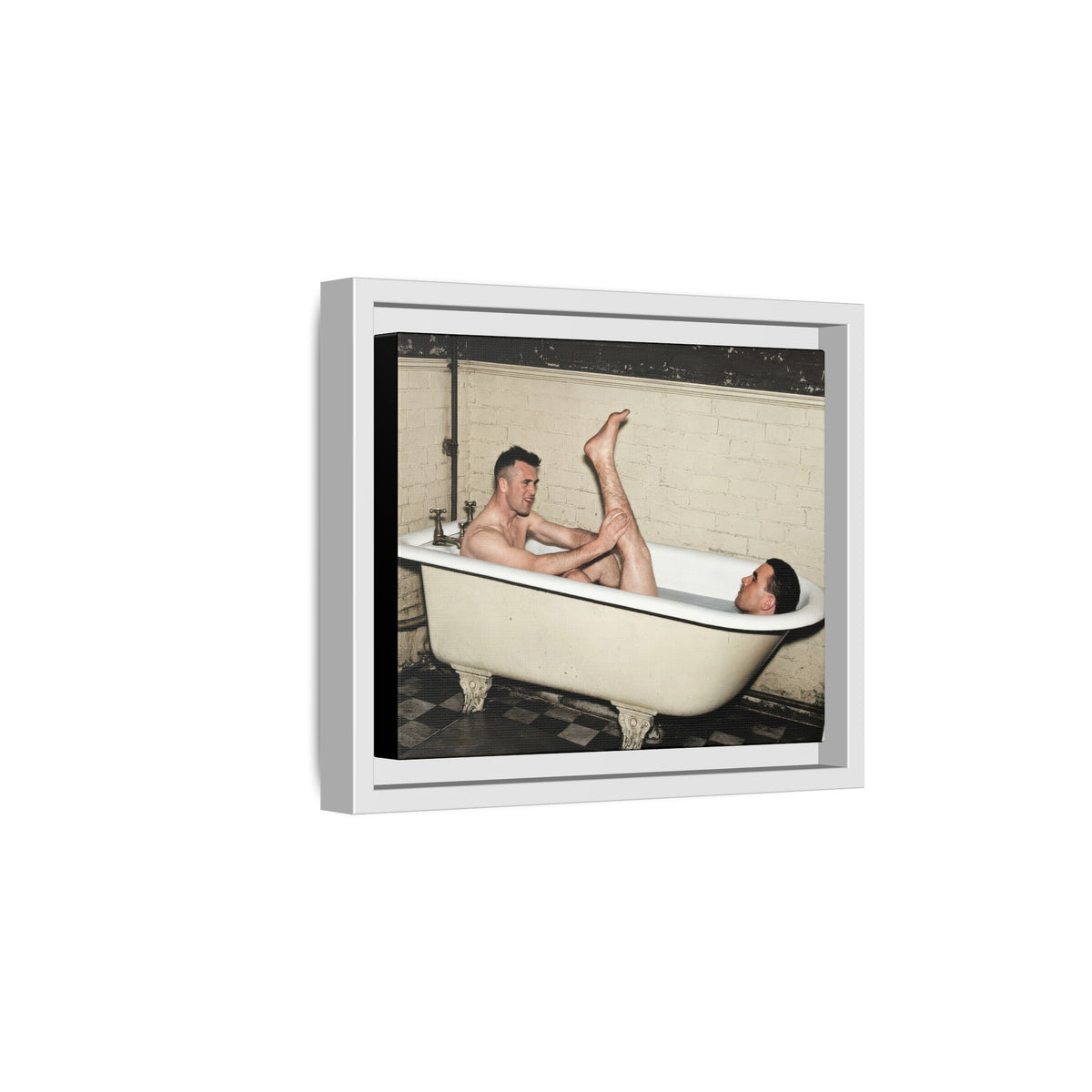paire 162 | Framed Vintage Photo - Matte Canvas