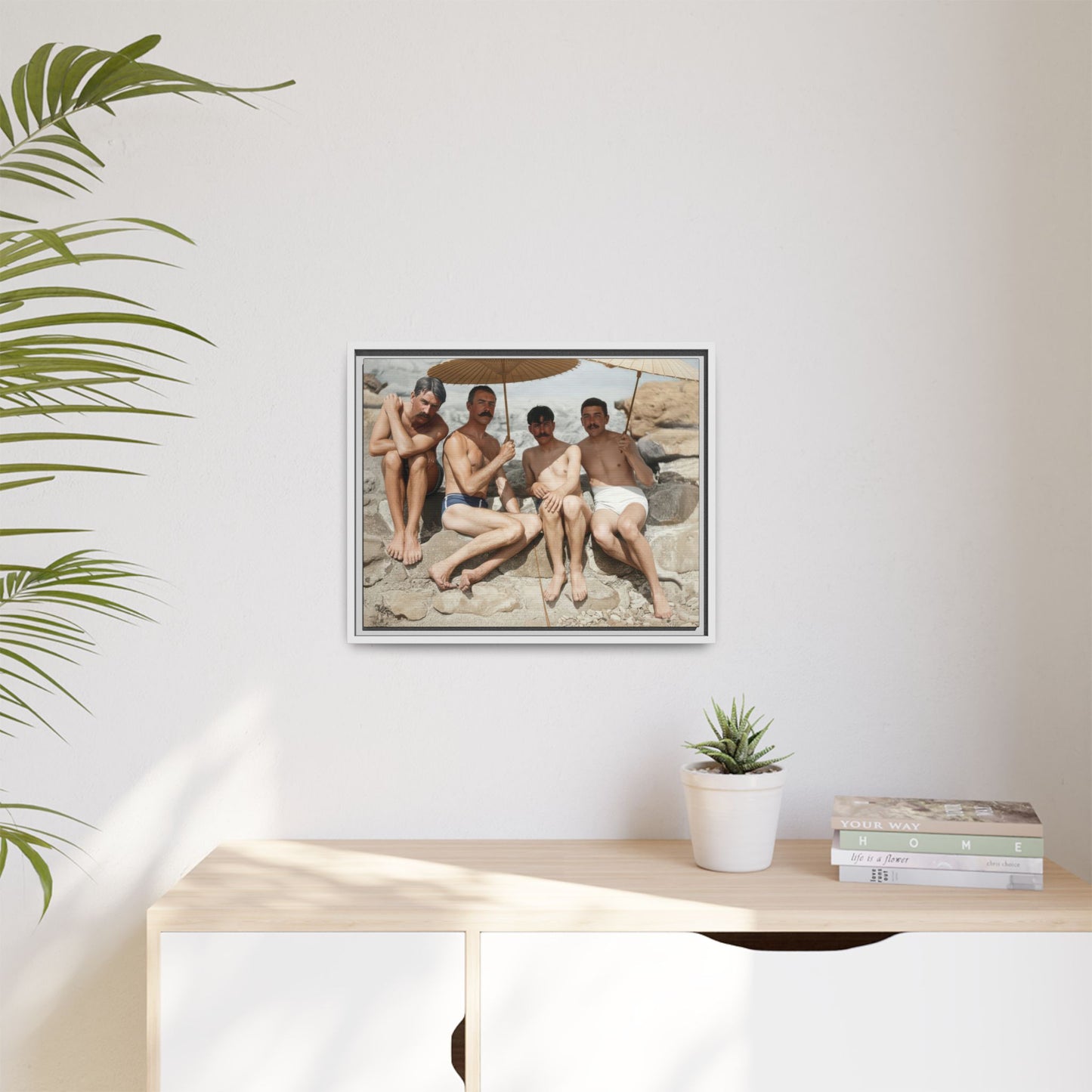 nager 030 | Framed Vintage Photo - Matte Canvas