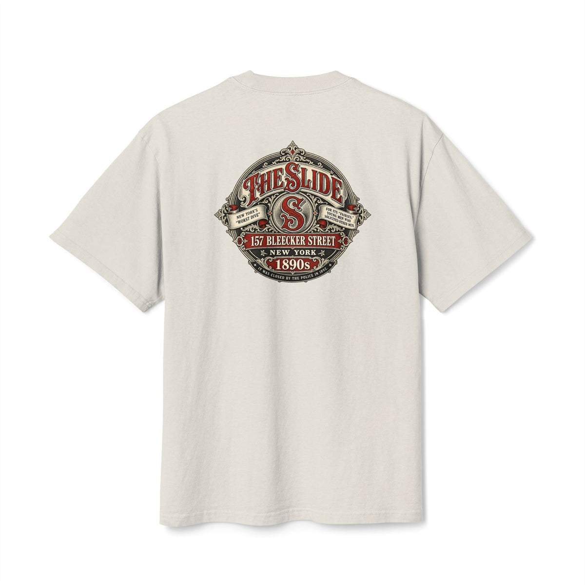 The Slide 1890s New York T-Shirt | Historic Gay Bar Heritage Tee