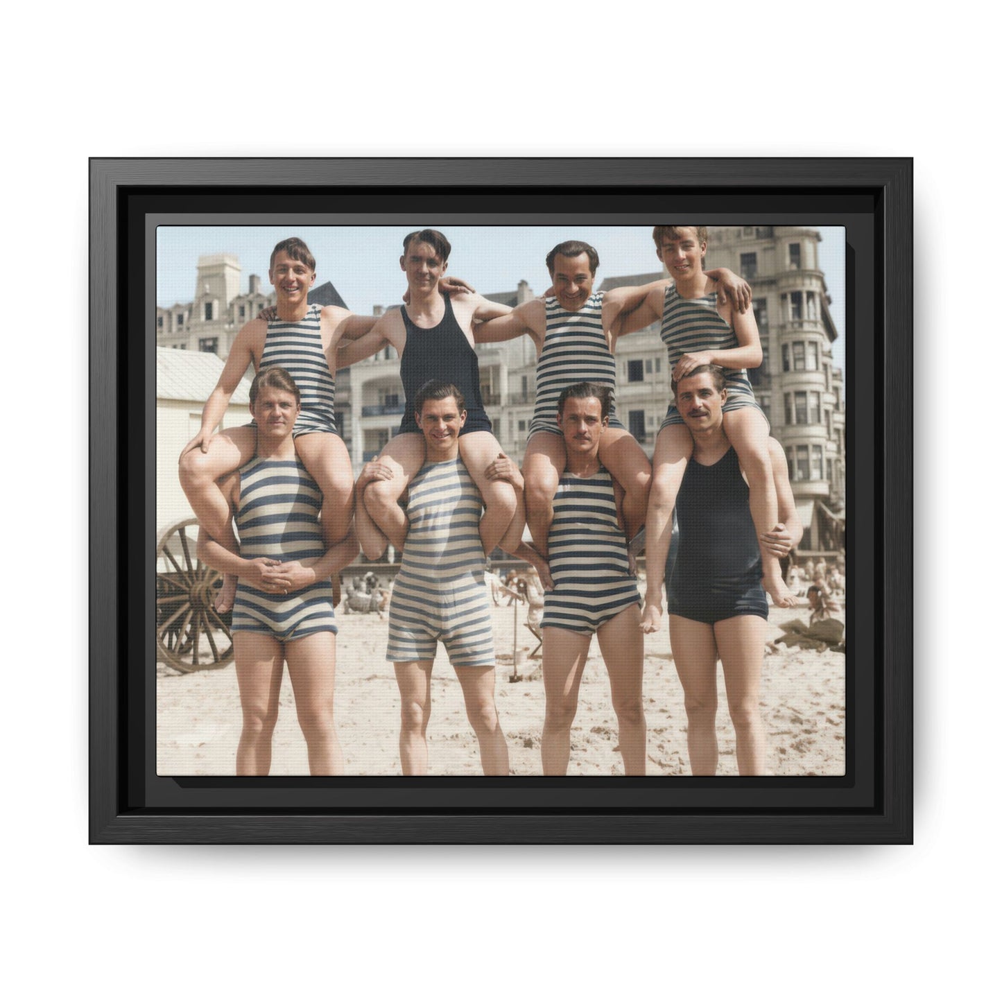 nager 021 | Framed Vintage Photo - Matte Canvas
