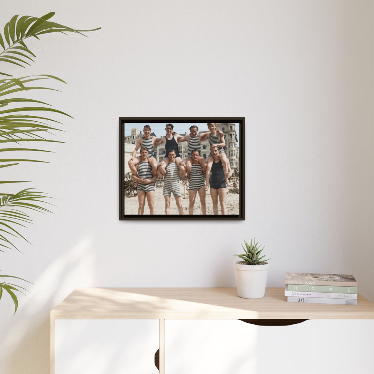 nager 021 | Framed Vintage Photo - Matte Canvas