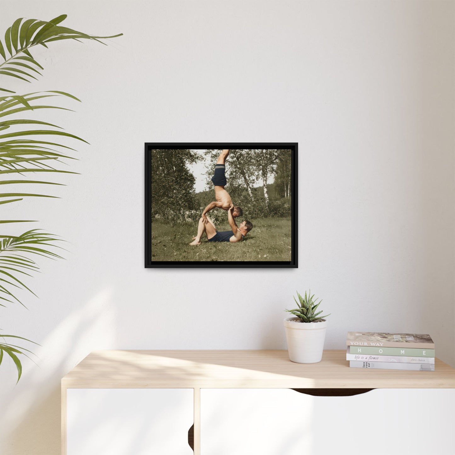 nager 017 | Framed Vintage Photo - Matte Canvas