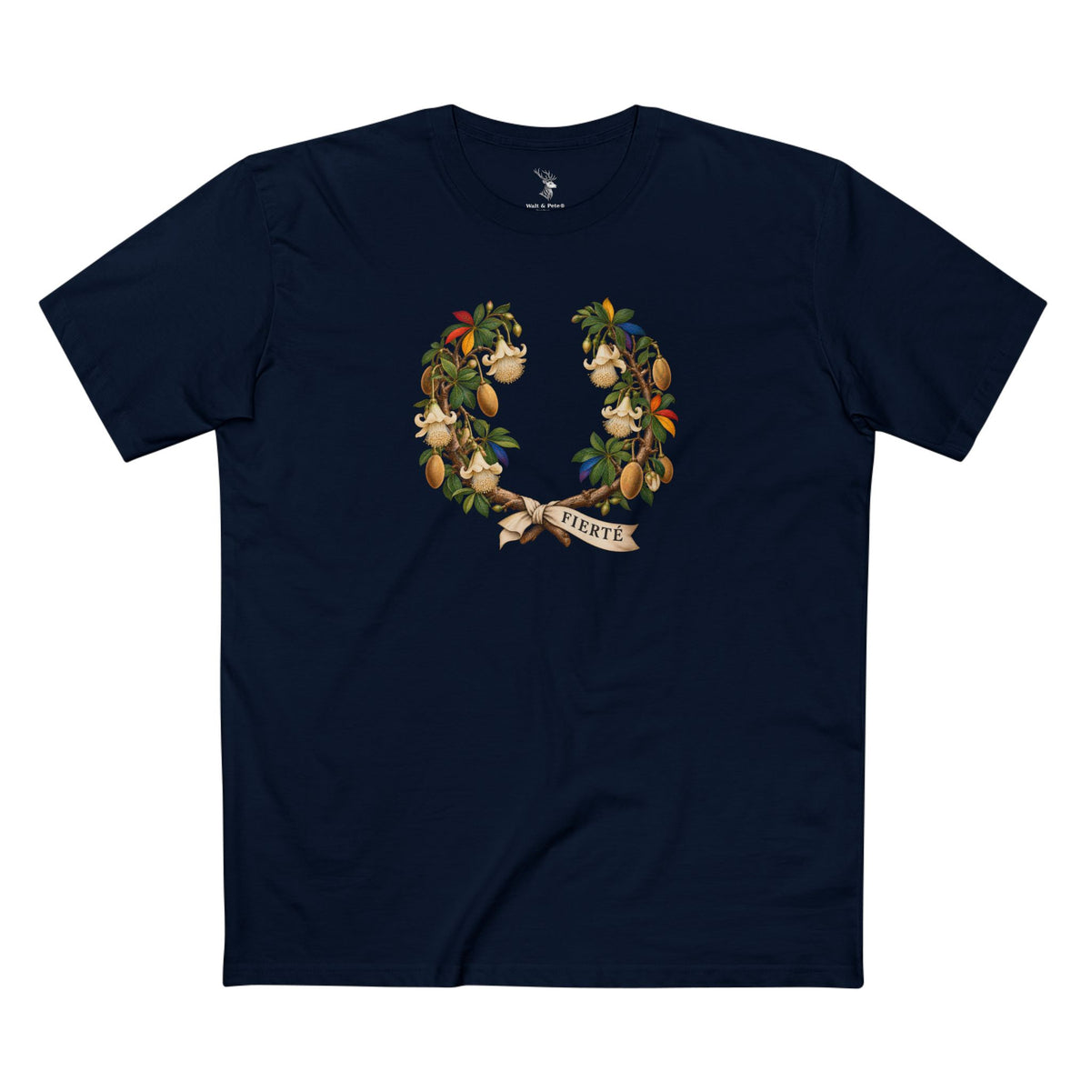 Malian Baobab Fierté Pride Laurel Wreath T-Shirt — Memory & Continuity