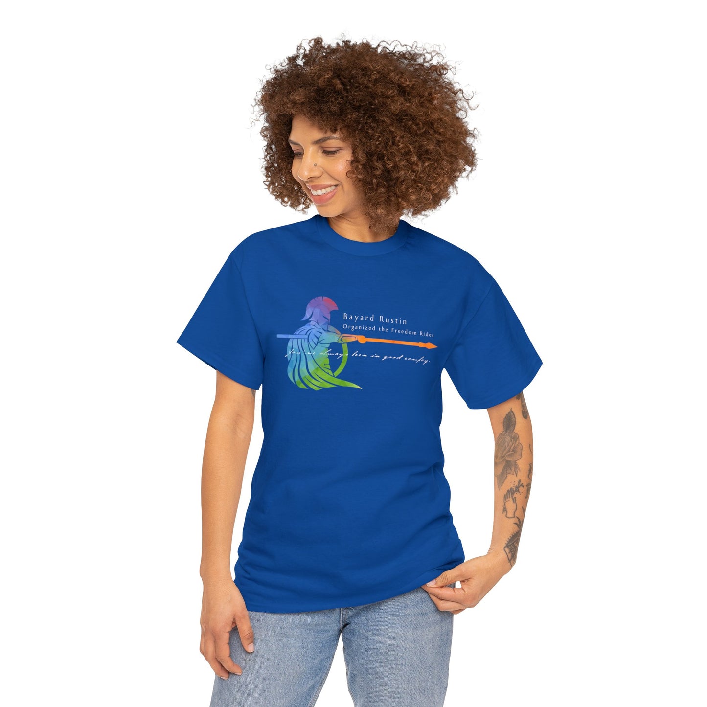 Bayard Rustin | Organized the Freedom Rides | Pride T-Shirt