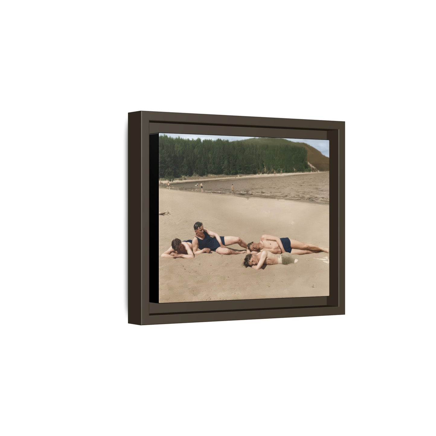 nager 026 | Framed Vintage Photo - Matte Canvas