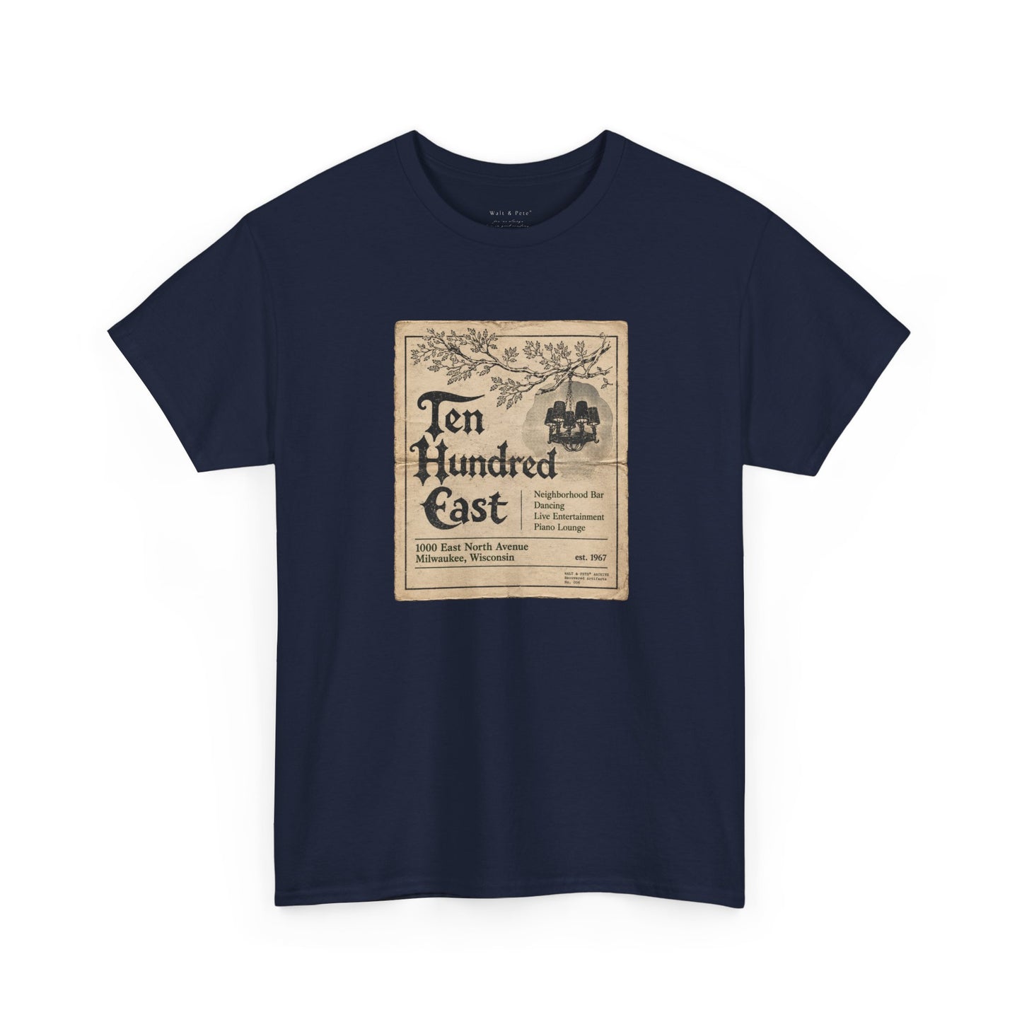 Ten Hundred East | Milwaukee Historic LGBTQ Bar T-Shirt – Recovered GPU News Advertisement