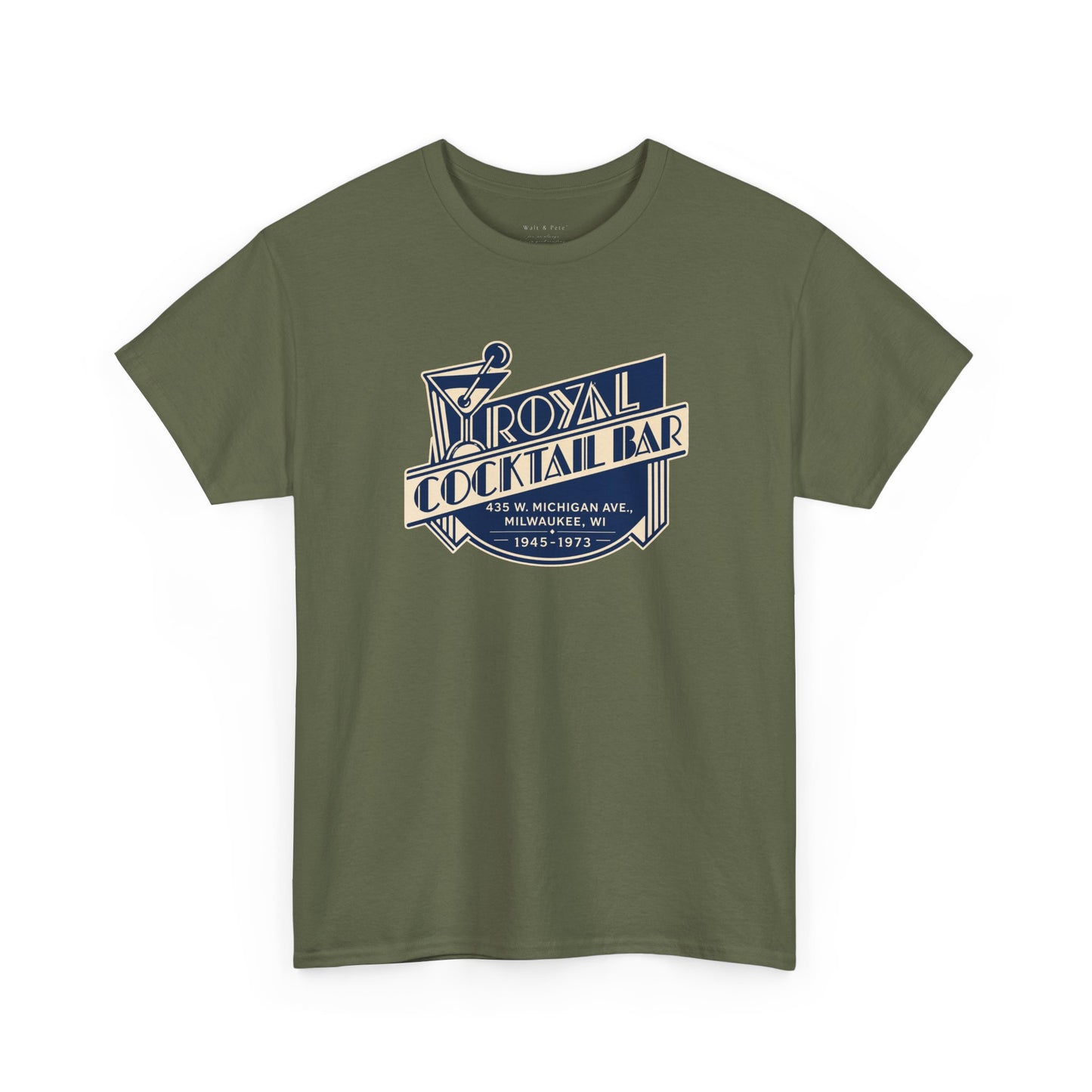 Royal Cocktail Bar – Milwaukee, Wisconsin Historic Gay Bar T-Shirt